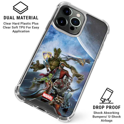 Marvel Guardians of the Galaxy Galactic Mission iPhone 15 Pro Clear Case